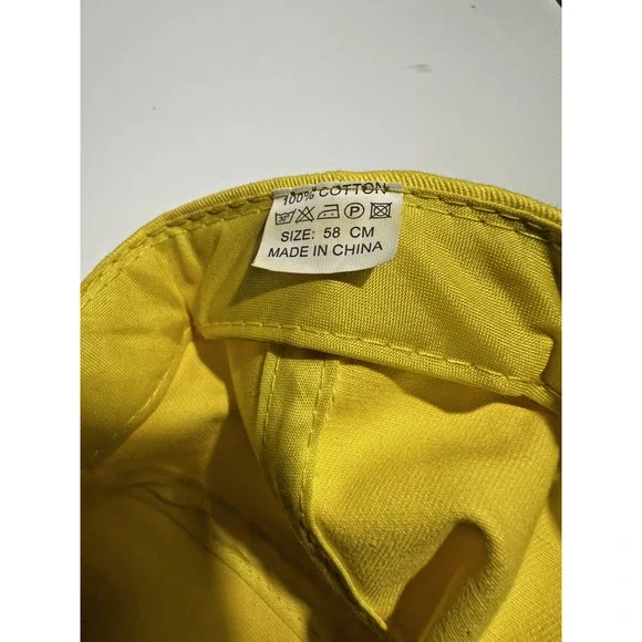 Providence Bruins Yellow Adjustable Hat Cap One Size AHL Hockey - Picture 7 of 7